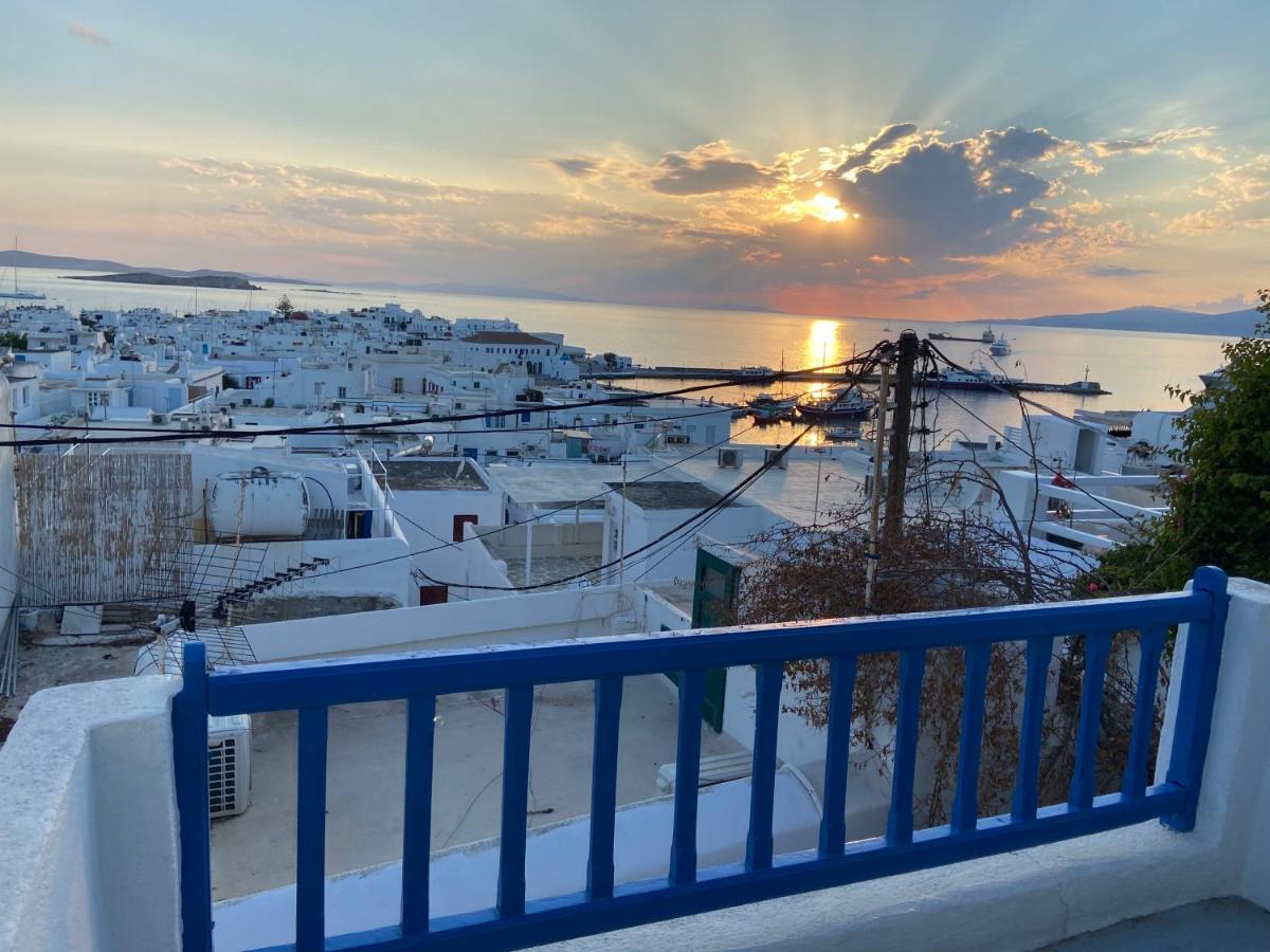Elenitas Town House With Veranda And Sea View Mykonos Town Exterior photo